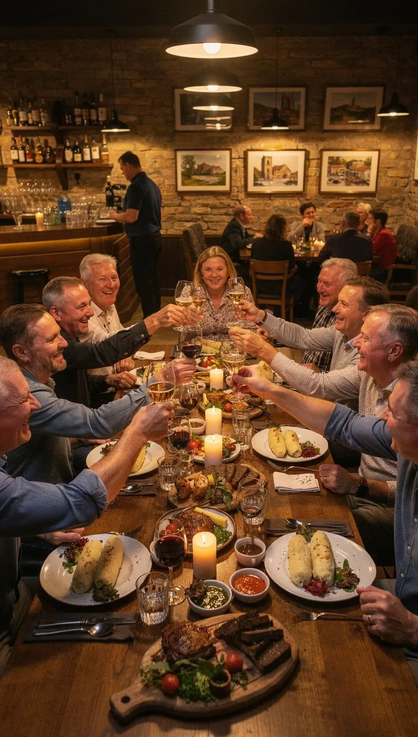 Older adults enjoying music together for mental well-being